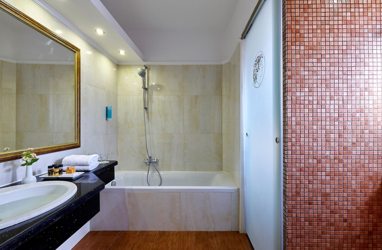 Bathroom 5, Alexander Beach Hotel & Village Resort, Crete