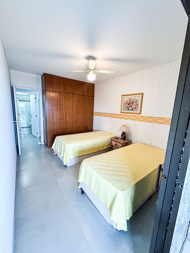 Bedroom 3, Vista para Oceano e Ar condicionado, Guarujá
