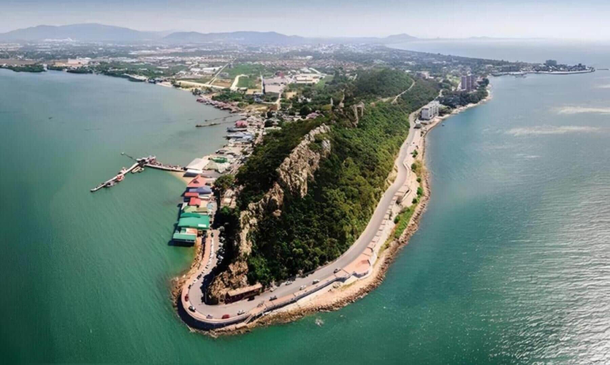 Aerial view, KID-DE HOUSE Bangsaen, Muang Chon Buri