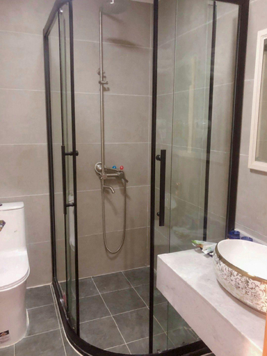 Bathroom 3, Seaview Holiday Hotel, Yangjiang
