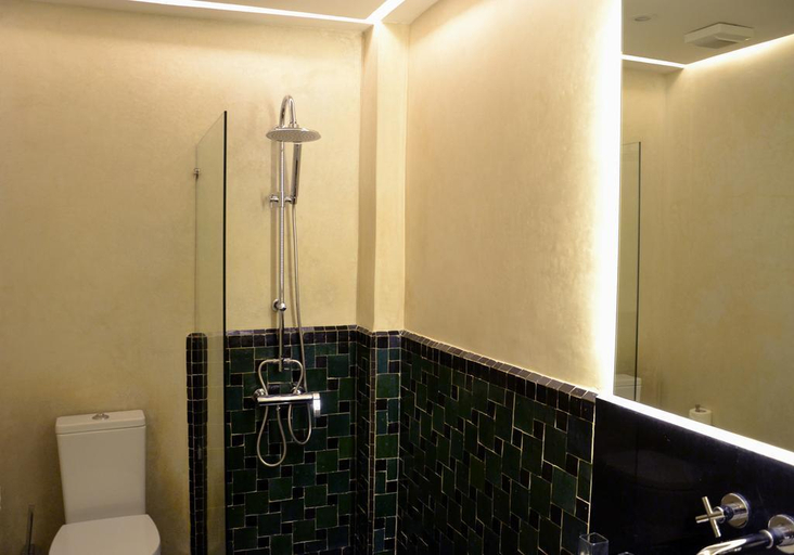 Bathroom 2, Riad Dar Dar, Rabat
