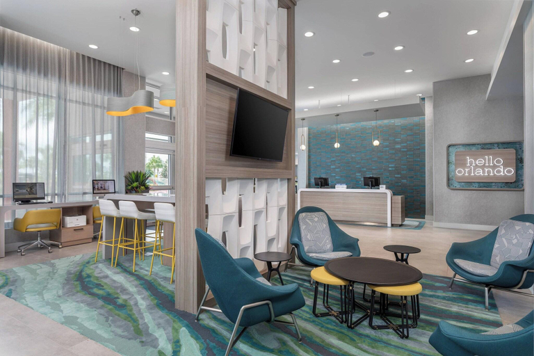 Public Area 3, Towneplace Suites Orlando Sw Near Universal, Orange