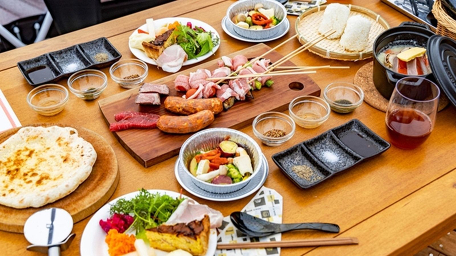 Food & Drinks 3, Island Glamping Earth Stay Aoshima, Tottori