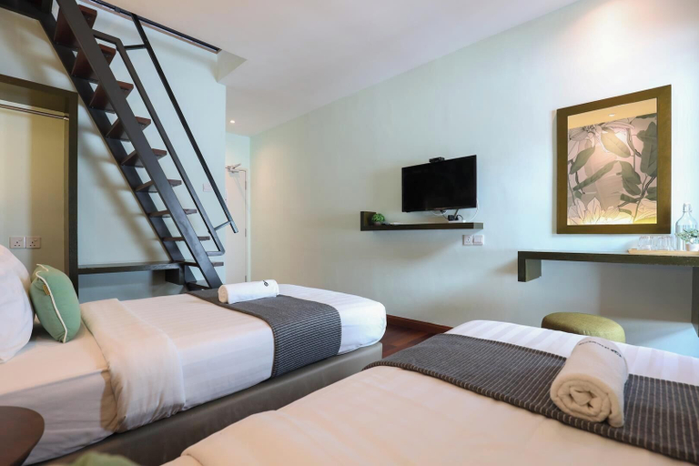 Bedroom 2, Trevor Hotel by I Housing, Malacca City