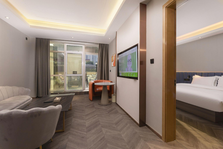 Bedroom 2, Metropoio Hotel (Hecheng Store, Pingling Middle Road, Liyang), Changzhou