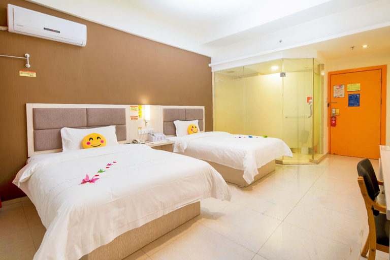 Bedroom 2, Junlin Shangpin Hotel (Dongguan Fenggang), Dongguan