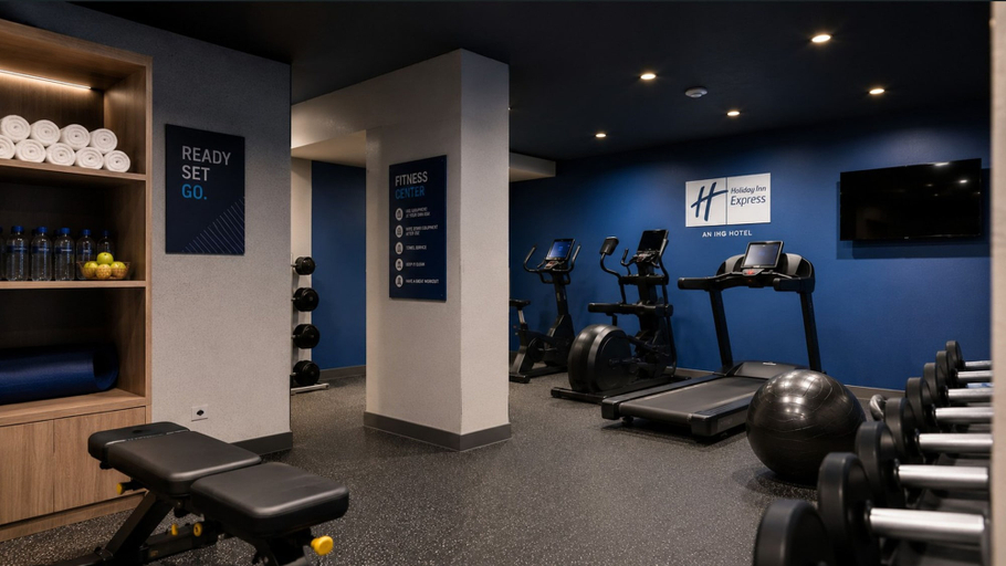 Fitness facility, Holiday Inn Express TROYES GARE by IHG, Aube