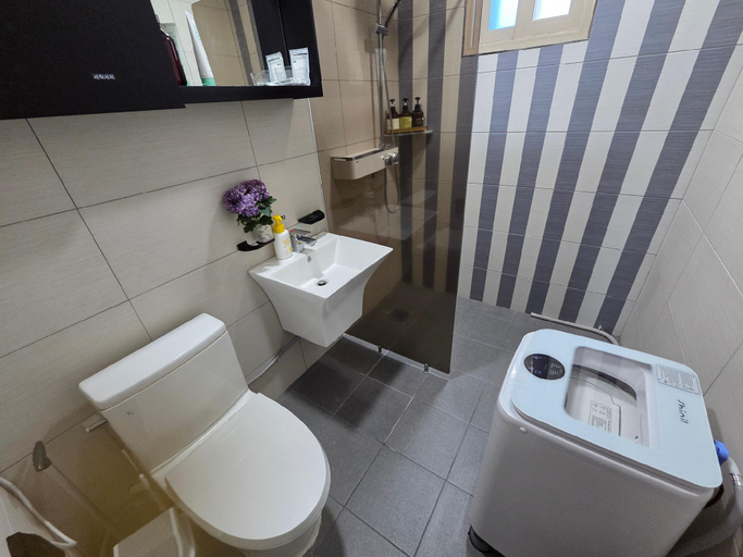 Bathroom, Gyeongju Moca Pool Villa, Gyeongju