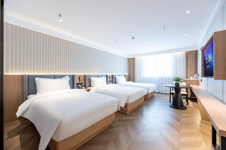 Bedroom, Super 8 Hotel (Ordos Kangbashi Bo Rong), Ordos