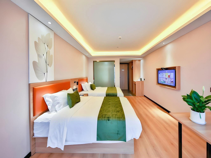 Bedroom 2, GreenTree Inn, Zhoushan