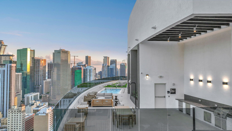 Terrace/patio, Eastside Building - Miami Stay - We Host, Miami-Dade