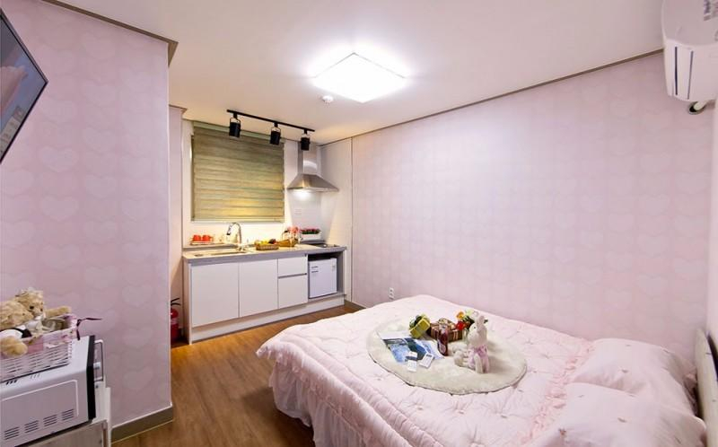 Bedroom, Boryeong (Daecheon) Raon Pensiontel, Boryeong