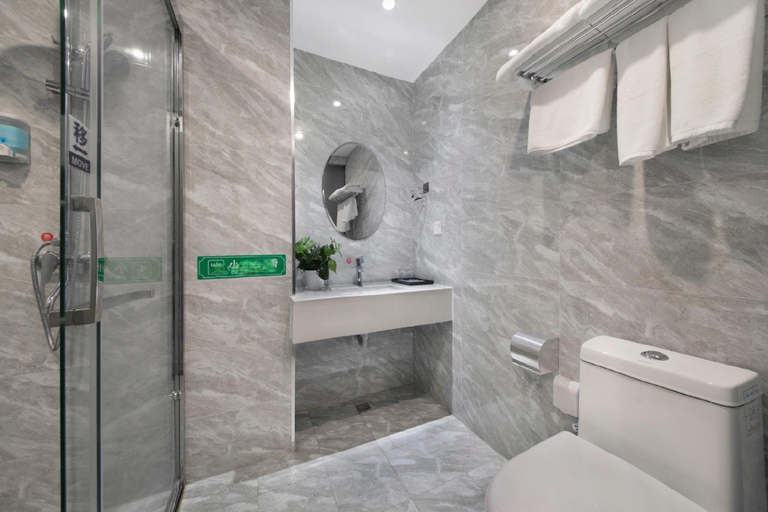 Bathroom 3, guiyue Hotel, Wuhan