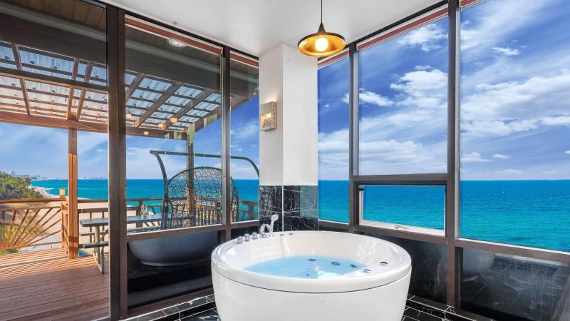 Bathroom 5, Gangneung Sea-Embracing Spa Pension, Gangneung