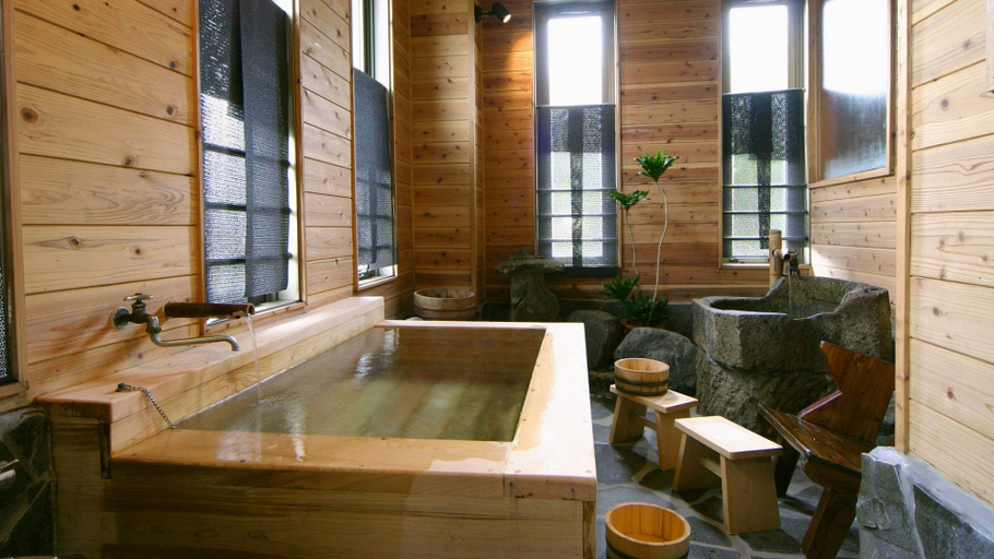 Bathroom, Oyado Hanamizuki, Kirishima