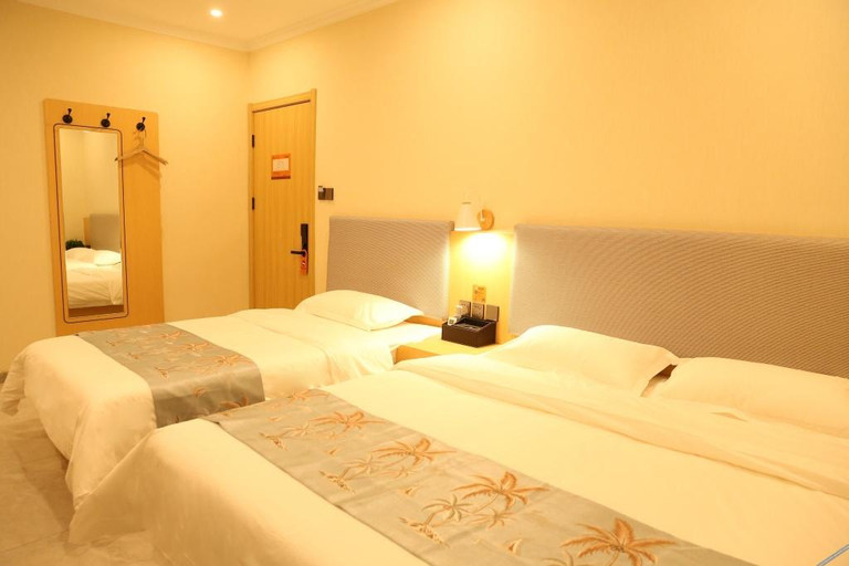 Bedroom 2, Huayi Hotel (Tianjin Sino-Singapore Eco-City Store), Tianjin