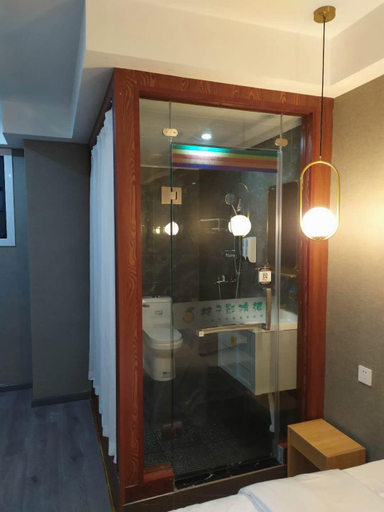 Bathroom 3, Zhongmu orange cinema Hotel, Zhengzhou