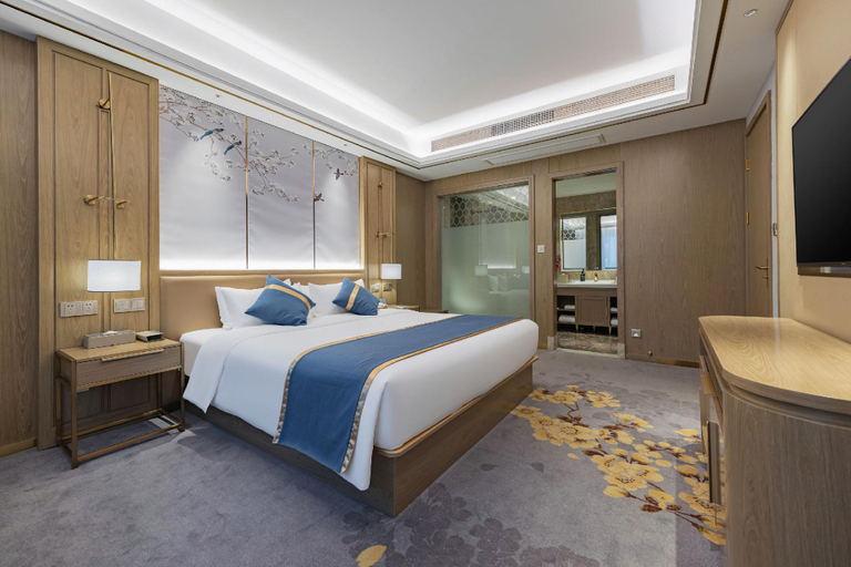 Bedroom 2, Xinyangfeng Hotel (Jingmen Railway Station Branch), Jingmen