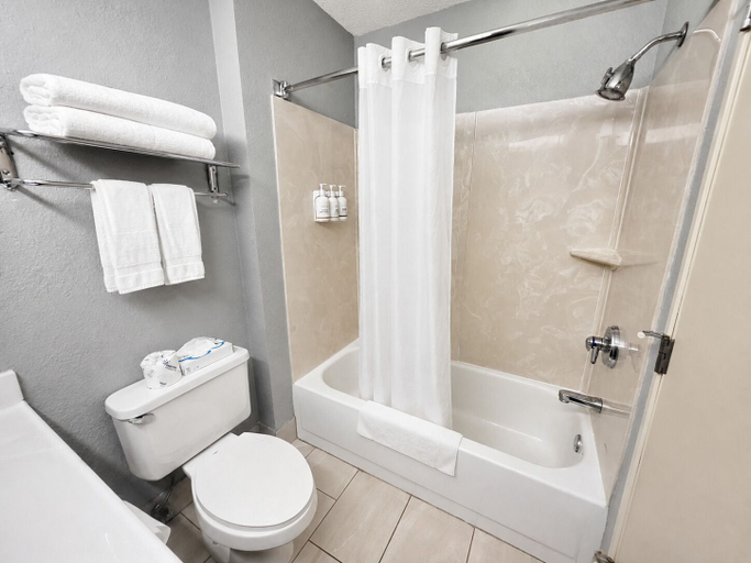 Bathroom 4, AmericInn by Wyndham Minot, Ward