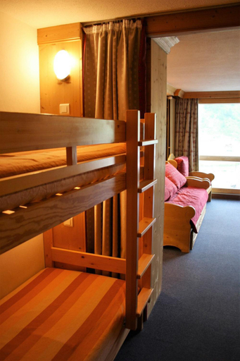 Bedroom, Residence Palafour - Grand studio 4 - confortable - balcon - vue lac MAE-3696, Savoie