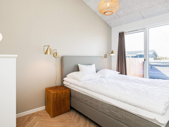 Bedroom 2, 5 Star Holiday Home in Hjorring, Hjørring