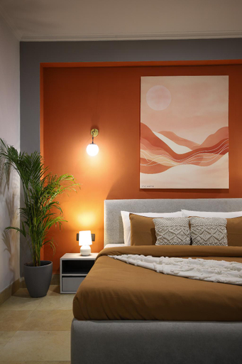 Bedroom 2, Bedchambers Serviced Apartments Sushant Lok, GGN, Gurgaon