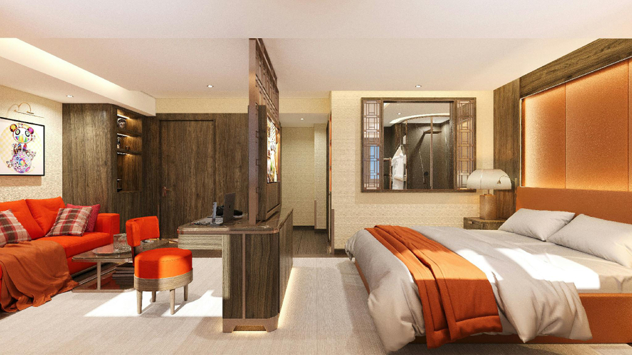 Bedroom 2, Grand Hotel Courchevel 1850, Savoie