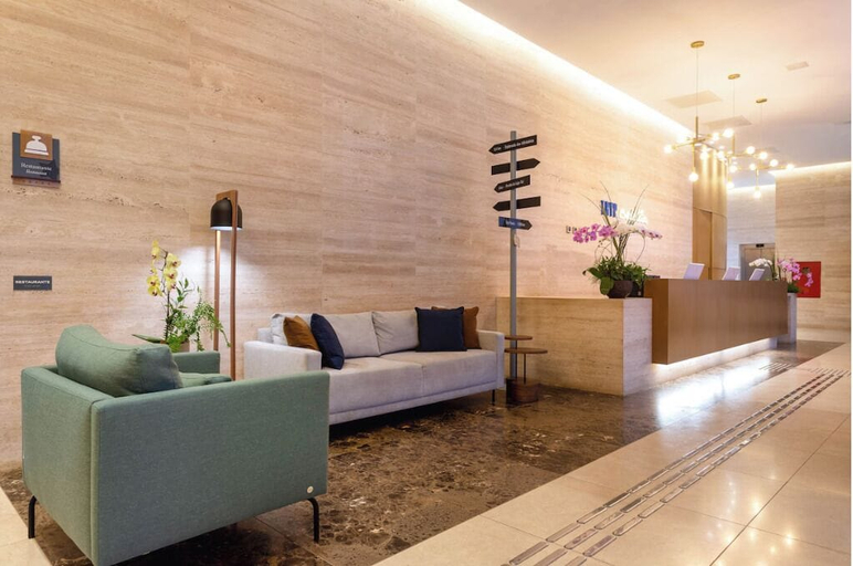 Lobby 1, Flat Particular no Hotel Tryp, Brasília