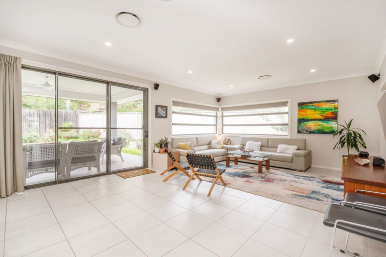 Living room 2, Charming 4-bed Getaway With Pool & Garden Oasis, Canberra