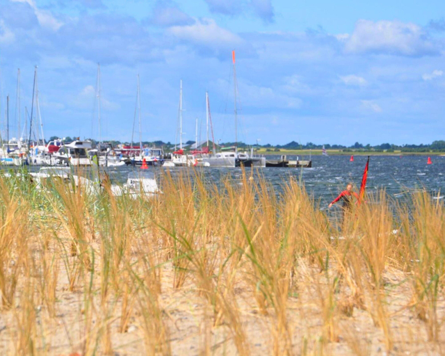 View from property 2, Apartment Fehmarn-burgtiefe, Ostholstein