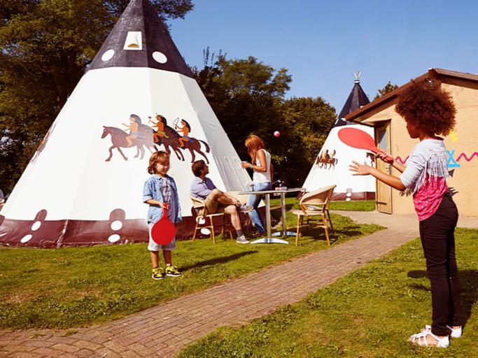 View from property, Deluxe Tent-style Vacation Retreat for 6, Hardenberg