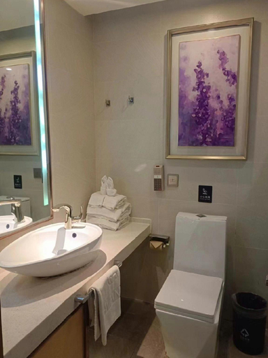 Bathroom 4, Lavande Hotel Beijing Olympic Village bird nest, Beijing