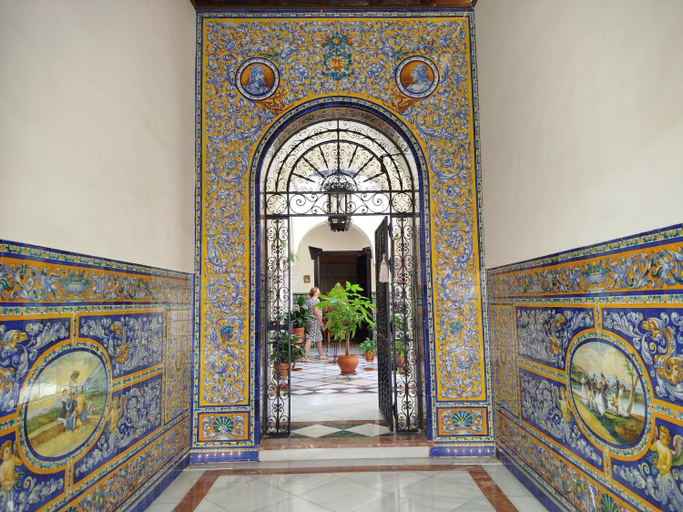 Public Area, Casa Palacio Domus Astigi, Sevilla
