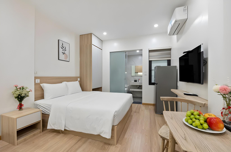 Bedroom 2, Lovely Apartment Studio no 8, Ba Đình