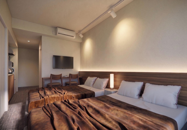 Bedroom 3, Residence Hotel Hakata 19, Fukuoka