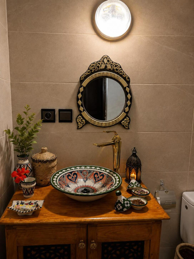 Bathroom, Riad Hamad Tijani, Fès