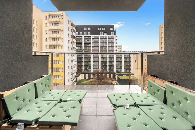 Balcony 4, Home Near Warsaw Spire, Warsaw