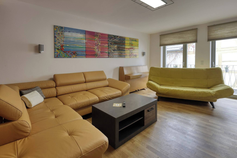 Living area, Holiday Home - Cityhouse WG9 - 6 Guests - 3BR, Main-Spessart