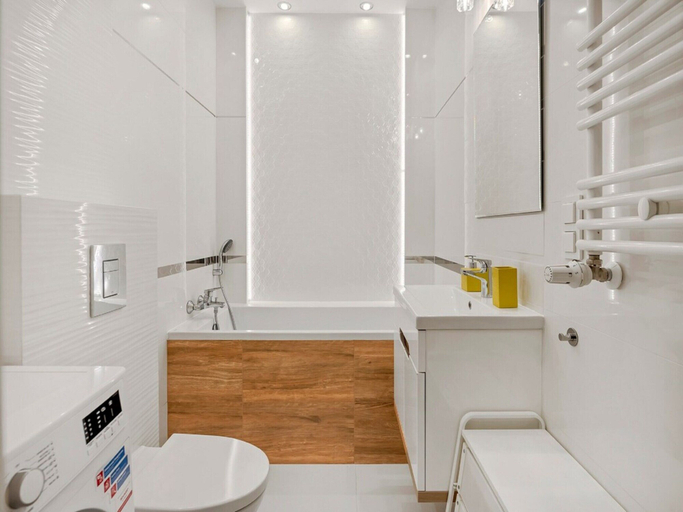 Bathroom 4, Comfortable Apartment in Warsaw for 4 Guests, Warsaw