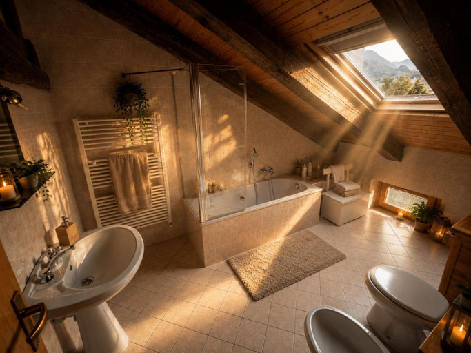 Bathroom 3, Casa Zarabara, Udine