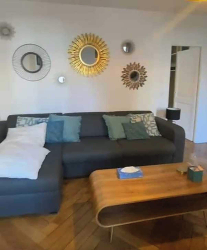 Living area 4, Charming Appartement 1ch/4p - Paris 17e, Paris
