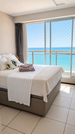 Bedroom 3, Modern Beachfront Apartment w. Magnificent Seaview, Fortaleza