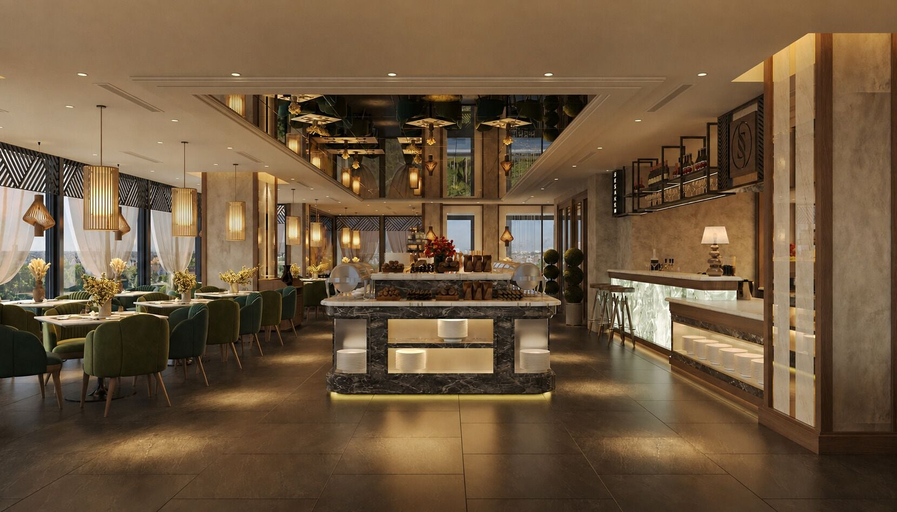 Breakfast buffet 3, VP Sisaked Hotel, Vientiane
