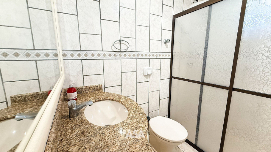 Bathroom 5, ASA Cobertura Beira mar Vista 180° 4QT 2V, Navegantes