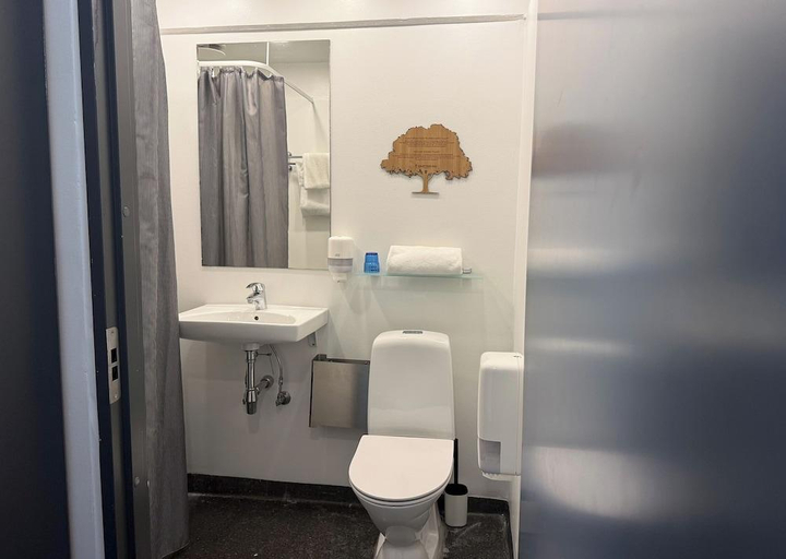 Bathroom 4, Idrættens Hus, Hotel & Konference, Brøndby