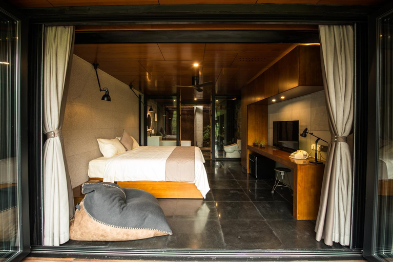 Bedroom 2, 自在平江野奢度假酒店, Yueyang