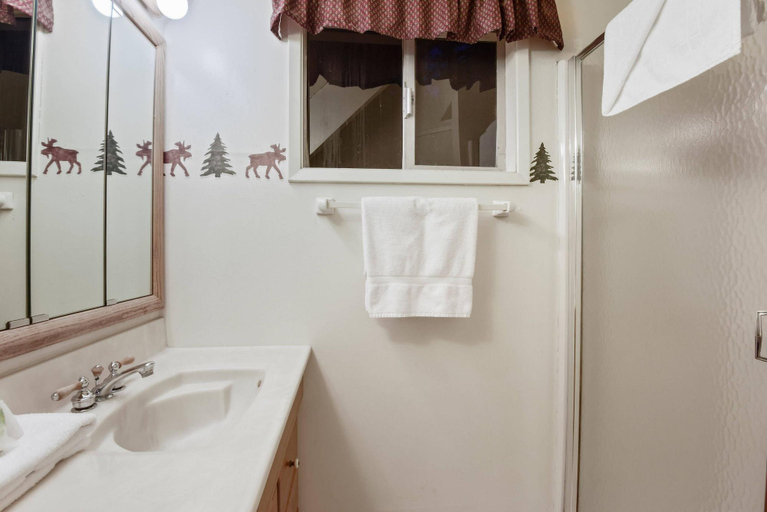Bathroom 5, Moose Cabin at Carnelian Bay, Placer