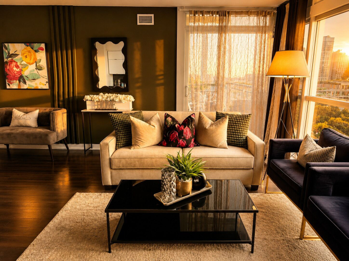 Living area 2, Imperial Waterfront Haven, Toronto