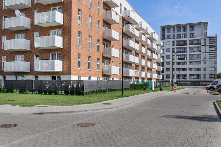 Exterior, City View Apartment in Warsaw, Łódź