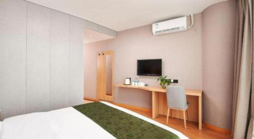 Bedroom 3, GreenTree Inn Shanghai Jiading Anting Motor City Express Hotel, Shanghai